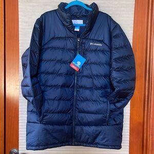 Columbia Men's Deep Blue Puffer Coat